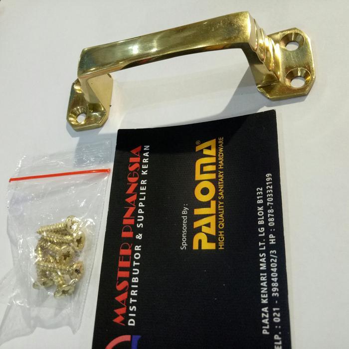 Tarikan Lemari Tarikan Laci Tarikan Jendela Paloma Fpp 601 90Mm Gold Terlaris