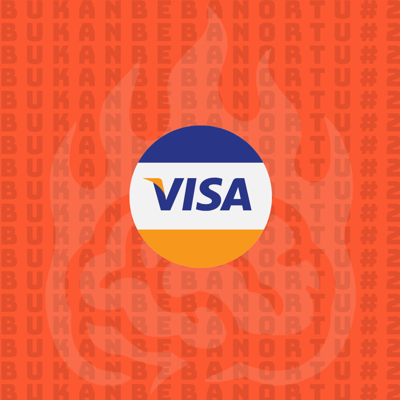 VCC VISA $40 BEBAS CUSTOM TERGOKIL