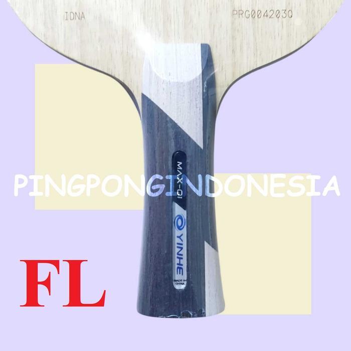 Yinhe Max 01 PLC ZLC Carbon - Blade Kayu Pingpong Bat Bet Tenis Meja