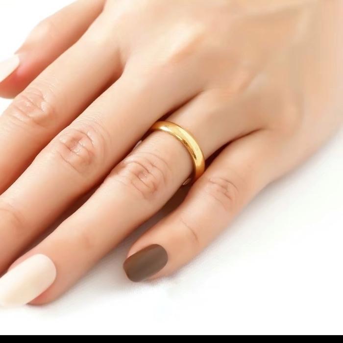 Cincin polos berat 2 gram