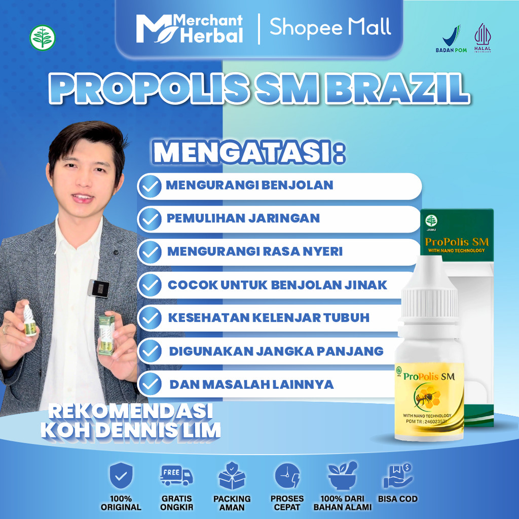 Kista Ganglion Tangan & Pergelangan – Propolis SM Herbal
