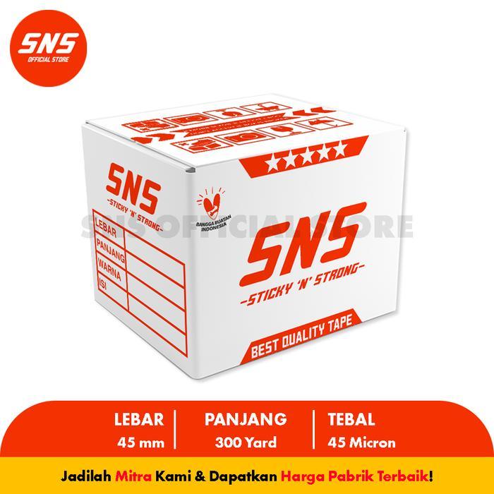"New" LAKBAN BENING/COKLAT 300 YARD X 48 MM HARGA PABRIK