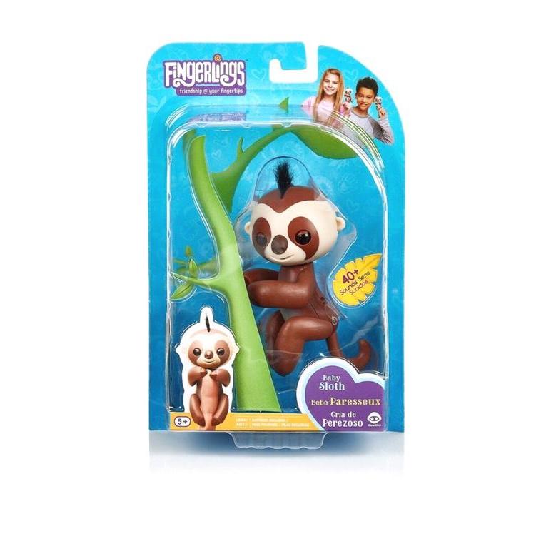 Wowwee Fingerlings Interactive Baby Sloth - Kingsley