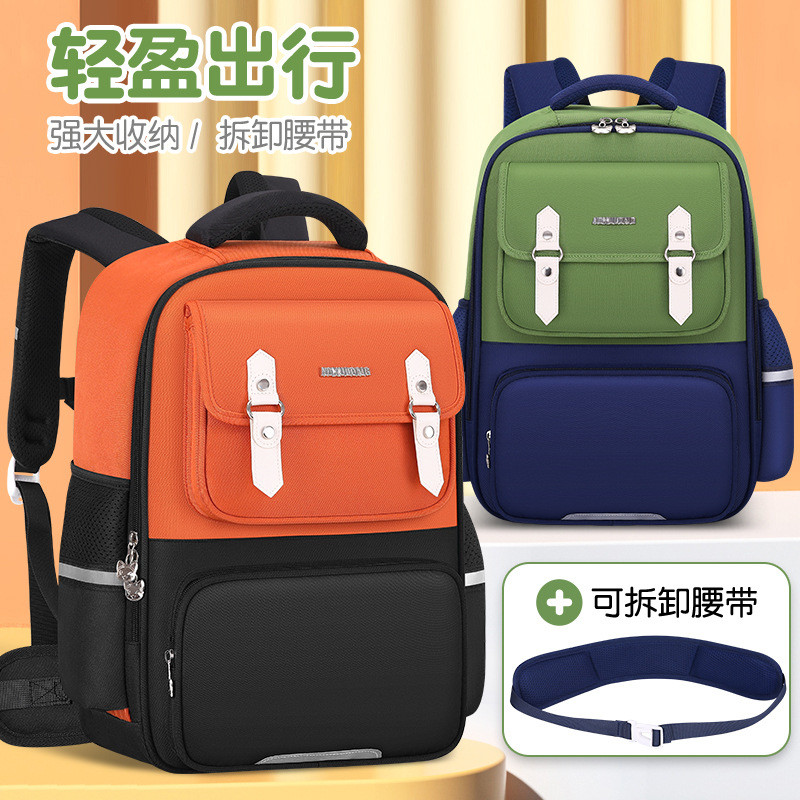 Orthopedic Primary school backpack Children School Bags Girls Boys waterproof Backpack Schoolbag