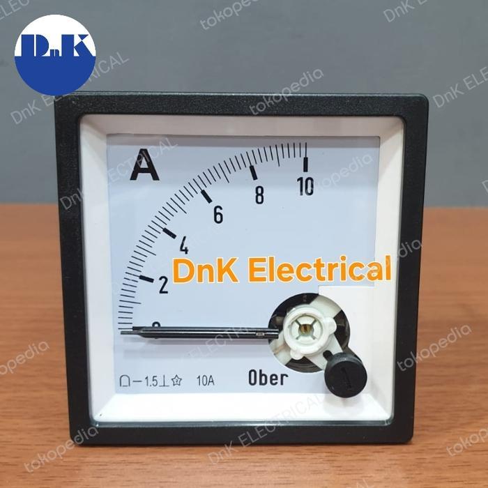Ampere Meter Dc/Dc Amper Meter Merk Ober