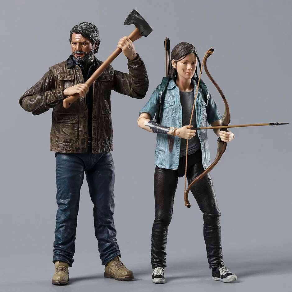 NECA The Last of Us Part II Ultimate Joel & Ellie 7-inch Action Figure Set