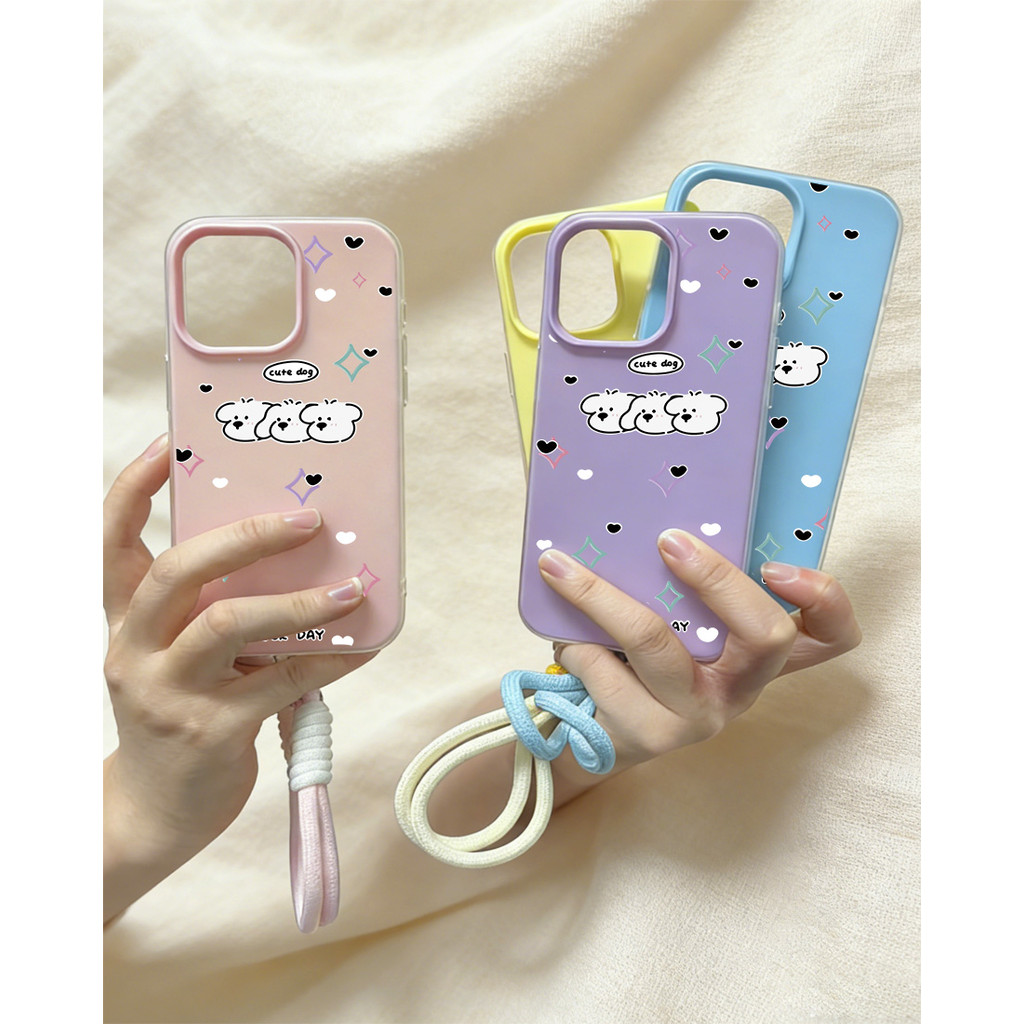 Elegan Mewah Biasa Casing Iphone 17 Pro Max 13 11 15 14 16 Pro Max 16 Plus 12 Pro Casing
