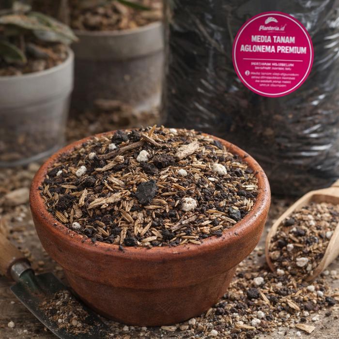"New" Media Tanam Aglonema Fermentasi Media Tanam Premium Aglonema Tanaman