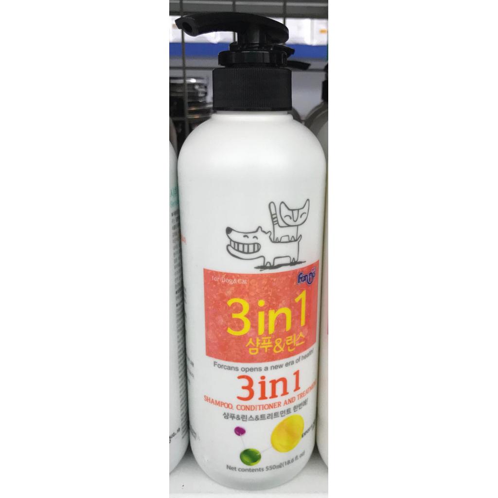 Forbis 3In1 Shampoo(Shampoo,Condt,Treatment)