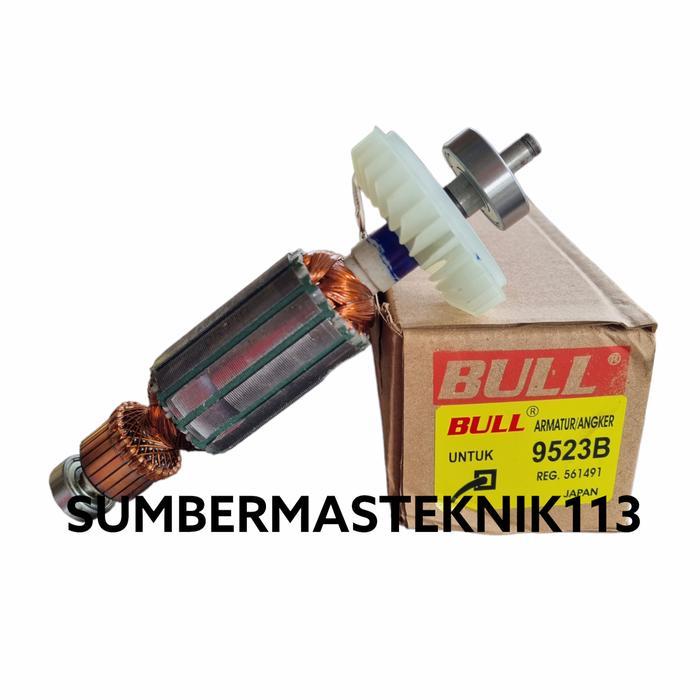Terlaris ARMATURE MAKITA 9523 B ANGKER MESIN GERINDA MAKITA 9523B BULL SALE