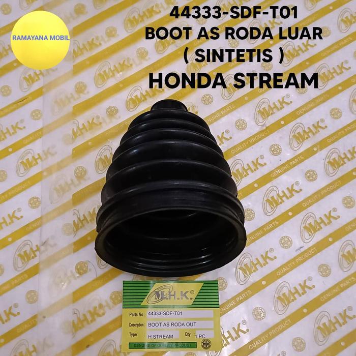 BOOT AS RODA LUAR BOOT CV JOINT OUTTER STREAM