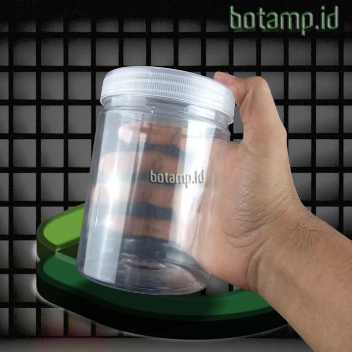 Baru Kemasan Kardus Paket Toples Tabung Jar Silinder Tempat Kue Kering Kastengel 750/800Ml 6 Pcs