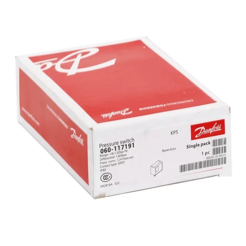 Danfoss Pressure Controller Kp1 Kp5 Kp15 Kp6B Kp6W 060-117191 060-117391 060-118066 519066 519166