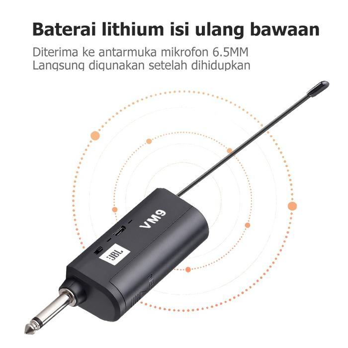JBL/ORIGINAL VM9,MIK WIRELESS,MIK KARAOKE,MIC KARAOKE SUARA JERNIH,MIC WIRELESS,MIC KARAOKE,WIRELESS