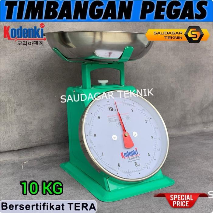 Kodenki Timbangan Sayur Buah Daging Barang Manual 10 Kg Timbangan Pegas Duduk Timbangan Vietnam