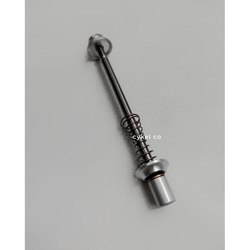 Qr Quick Release Skewer Qr Titanium Silver Front Hub 74 Mm