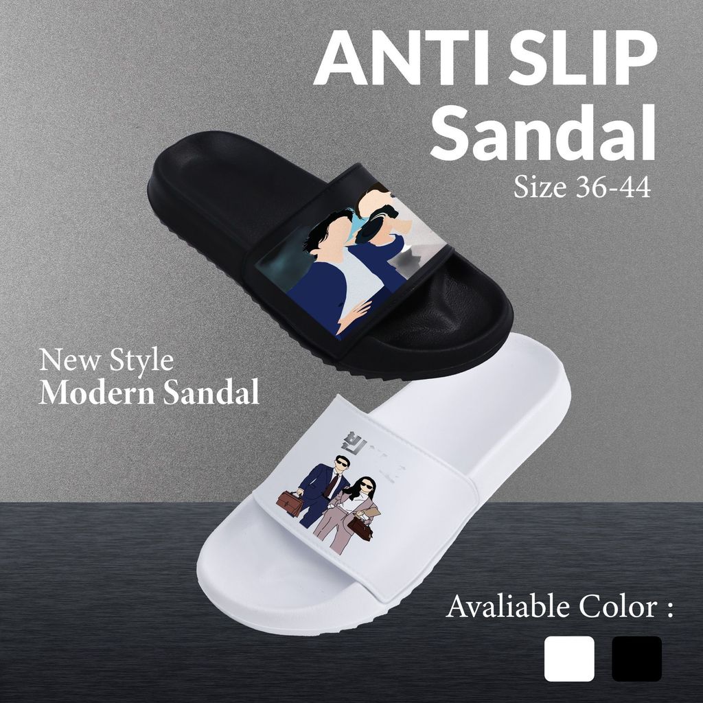 Sandal Wanita Pria Sandal Cowok Cewek Couple Nyaman Dipakai Sehari-hari, Anti Slip, Kualitas Premium