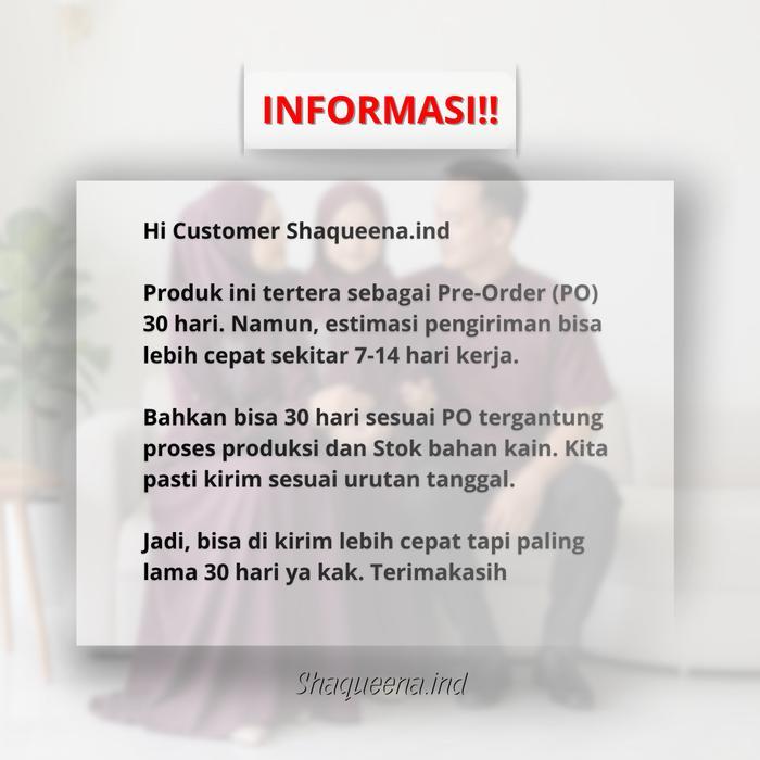 READY (READY) Setelan Rok One Set Rok Tunik Syari Full Kancing Set Rok Tunik Malaya Set Pashmina