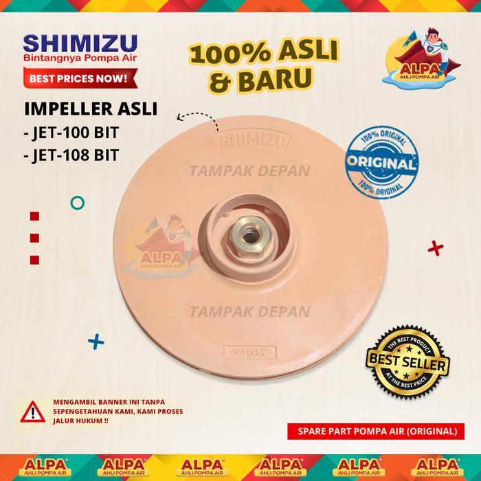 Stok Baru Impeller SHIMIZU Semi JET-108 BIT (ORIGINAL)
