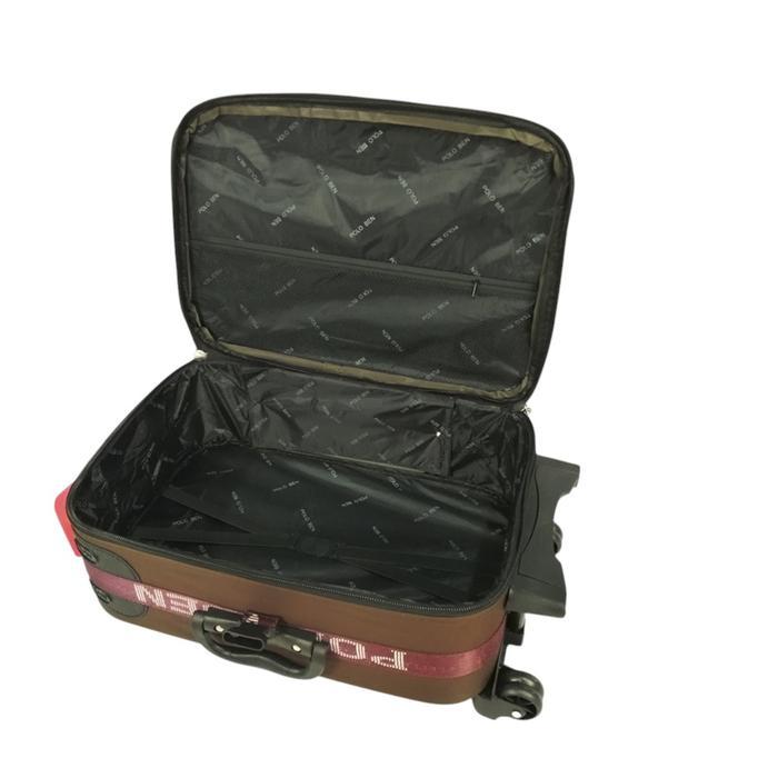 dxo Polo Ben Size 24 Inch Koper Kain Kanvas Original Kabin & Bagasi Premium