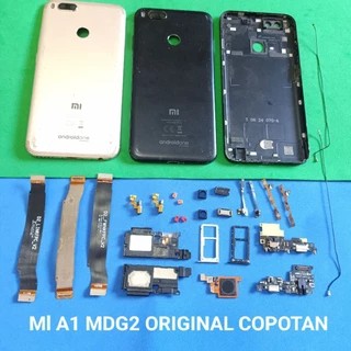 Sparepart Xiaomi Mi A1 MDG2 Second Original Copotan  Buzzer  speaker atas  getar  backdoor  Simtray 