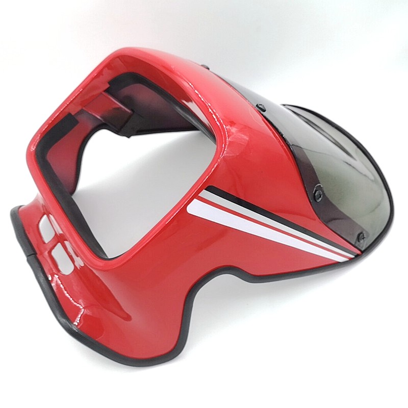 For Suzuki Haojue Qingqi GS125 GS 125cc HJ125 Motorcycle Head Light Cover Front Wind Shield Dirtbike