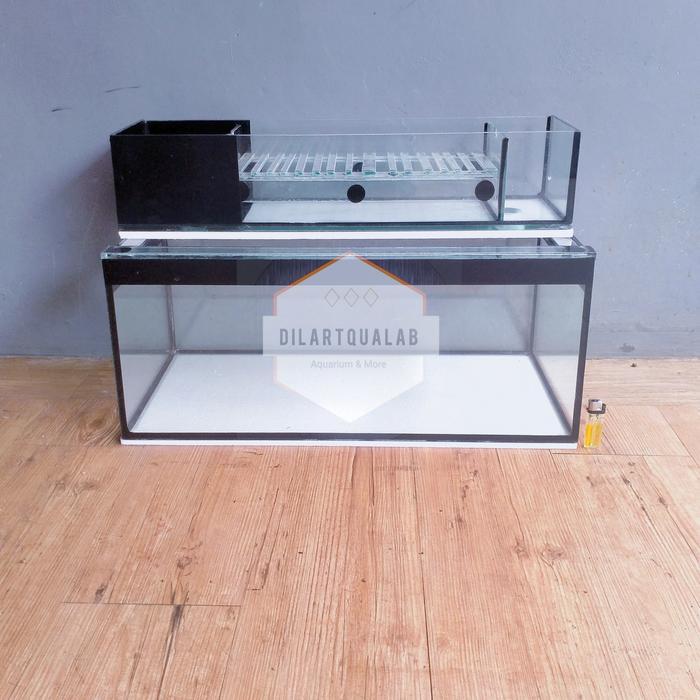 Paket Aquarium + Top Filter 60x30x25 Custom Pre Order