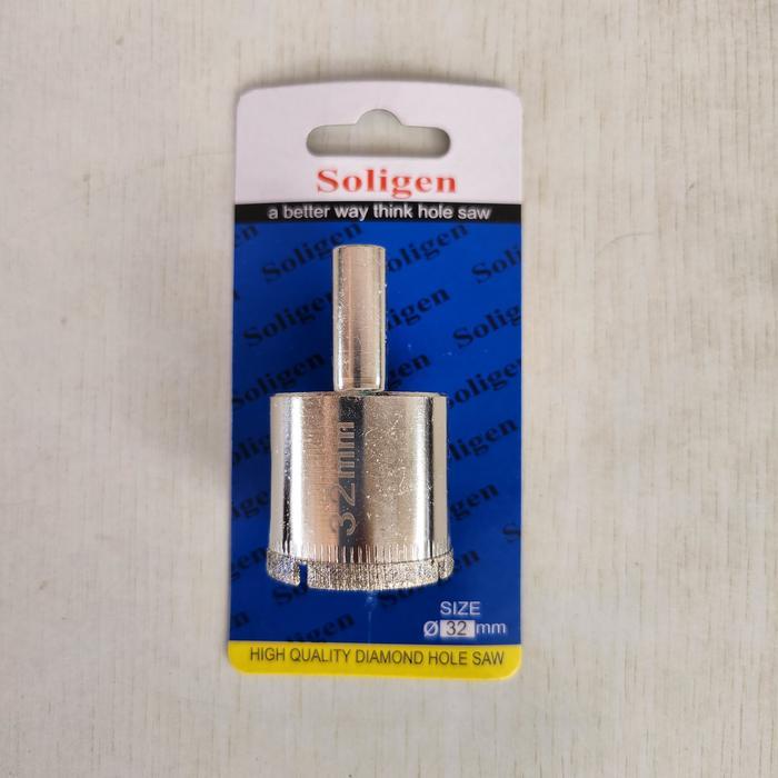 mata bor keramik atau kaca soligen 32mm