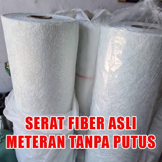 "New" Serat Fiber Meteran 1 meter Kualitas Impor Strand Matt Aquaproof