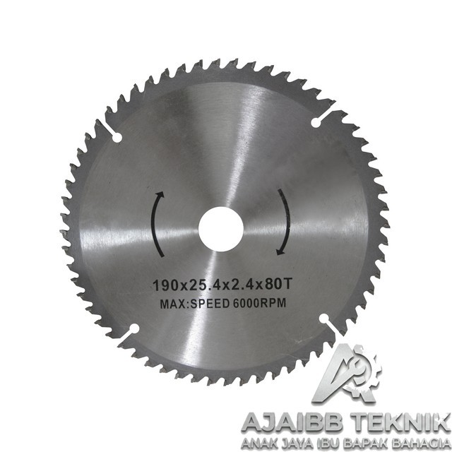 Wipro Circle Saw Blade TH3 190x80T For WP92519