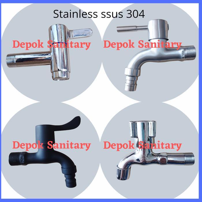 Toto - Kran Air Taman Hitam Black/ Kran Kamar Mandi/ Kran Taman Bagus Murah