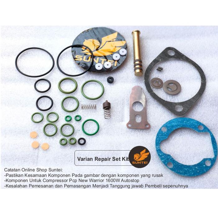 Compressor PCP New Warrior / Kompressor PCP/Kompresor PCP 4500PSI - FULL REPAIR KIT