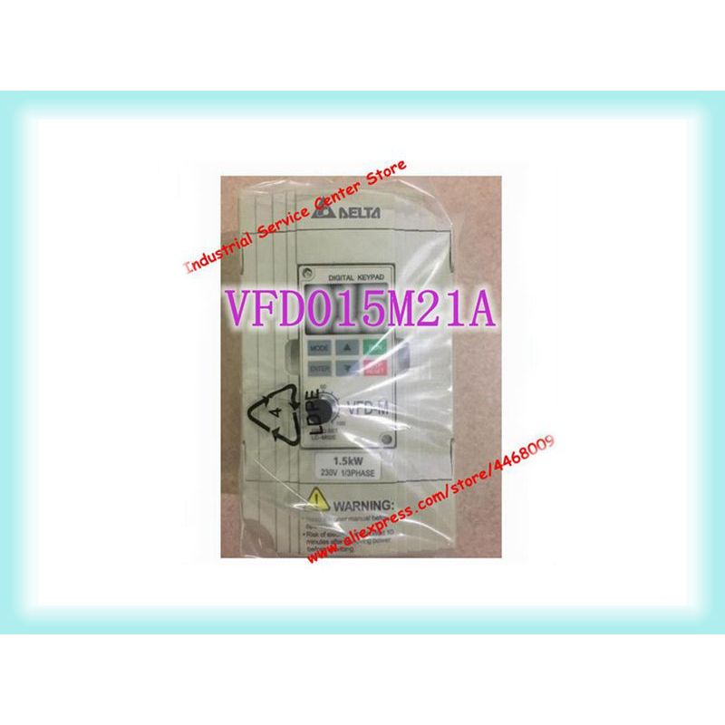 VFD-M 220V VFD007M43B 0.4KW 220V/230V VFD015M21A 1.5KW 380V/460V VFD022M43B 2.2KW New Box