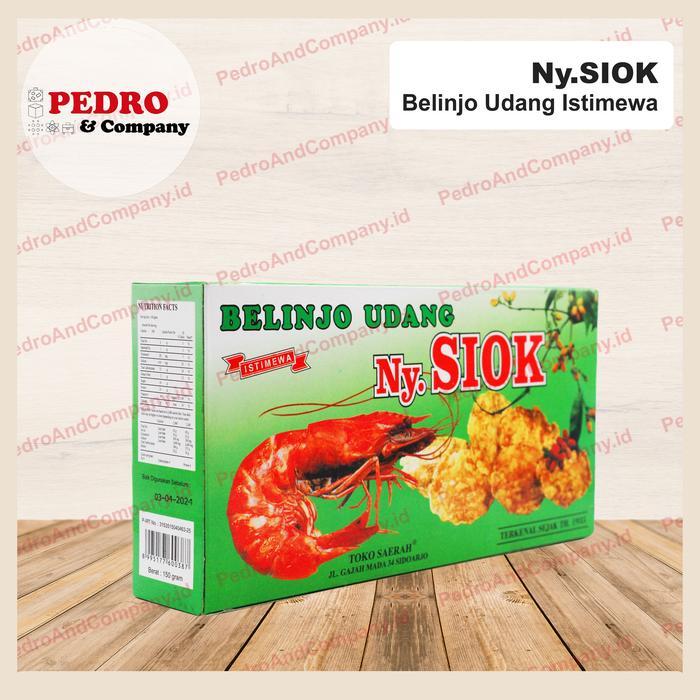 Ny. Siok - Emping Belinjo Udang Manis Box Istimewa (150 Gr)