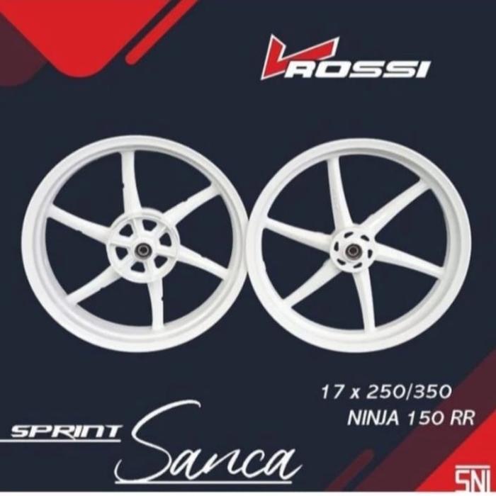 velg racing V.rossi sanca 250/300?17 motor ninja rr,ninja r/ss