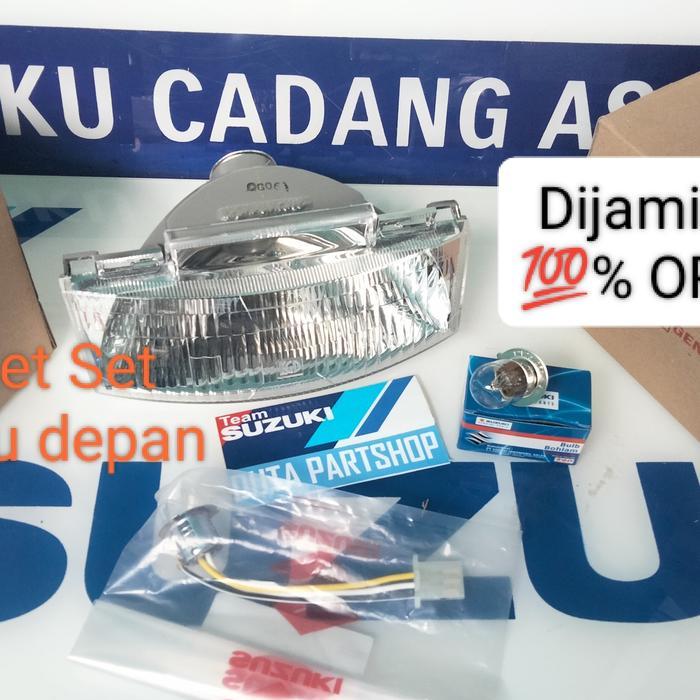 HARGA DISKON paket reflektor lampu depan satria lumba Satria Ru tornado Shogun SGP