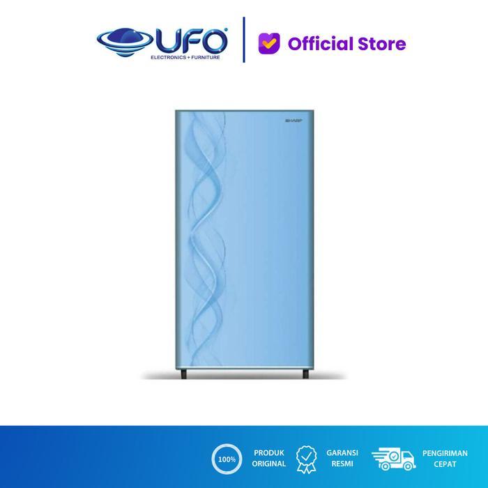SHARP SJN162DAB KULKAS 1 PINTU 133 LITER