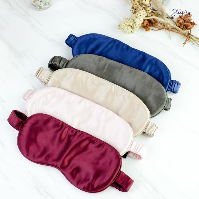 Penutup Mata Tidur Sutra - 100% Mulberry Silk Sleep Mask SLEEPRY BEAUTY