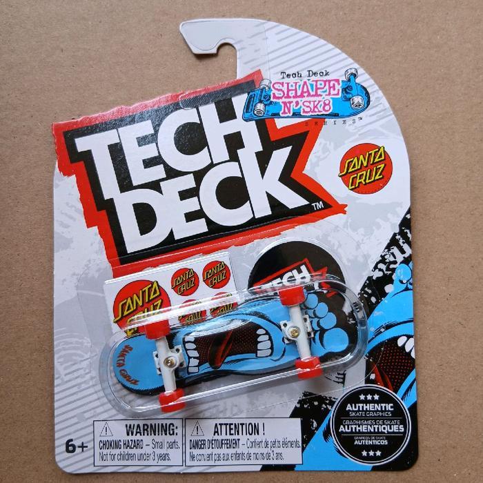 Tech Deck Fingerboard Single Techdeck 32mm 2025 Mainan