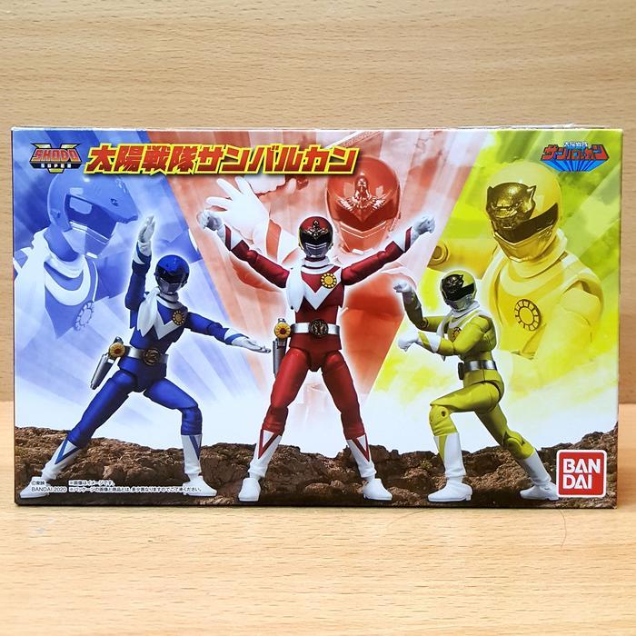 SHODO SUPER Taiyo Sentai Sun Vulcan [3/SET] Vul Eagle Shark Panther