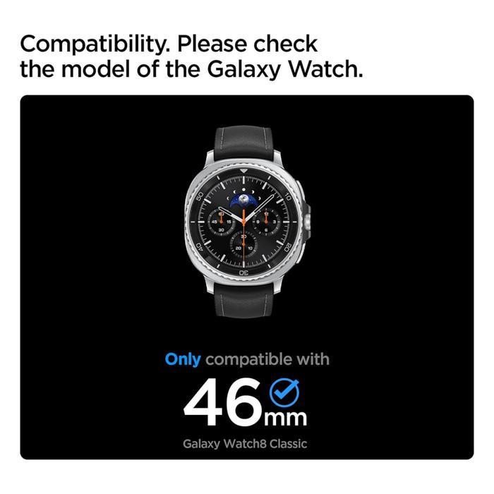 Ready Case Bezel Ring for Samsung Galaxy Watch 8 Classic 46mm SPIGEN Bezel Tune Pro Diver Classic