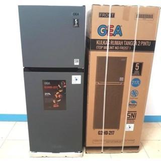 KULKAS GEA 2 PINTU G2HD 217 / G2HD217 TOP MOUNT FRIDGE FREEZER 217L