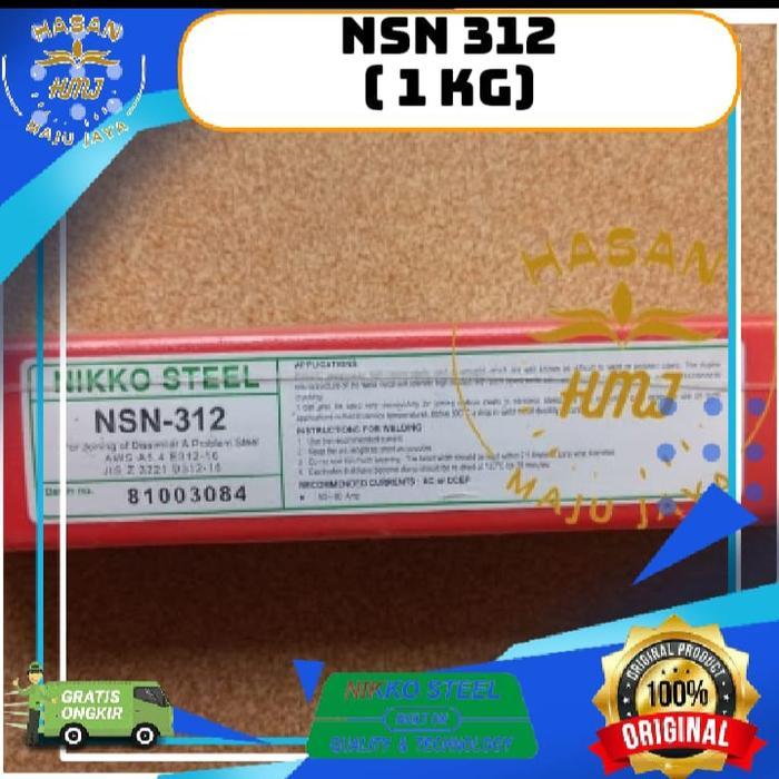 Kawat Las Nikko Steel Nsn 312 - 3,2 Mm Kiloan Nsn 312 Eceran