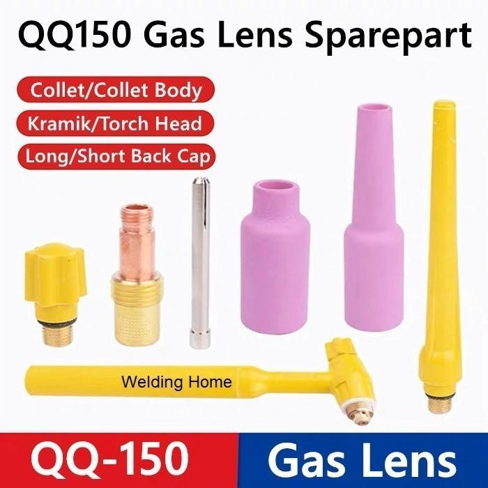 Qq150 Gas Lens Tig Argon Las Torch Keramik Collet Body Ceramic Qq 150