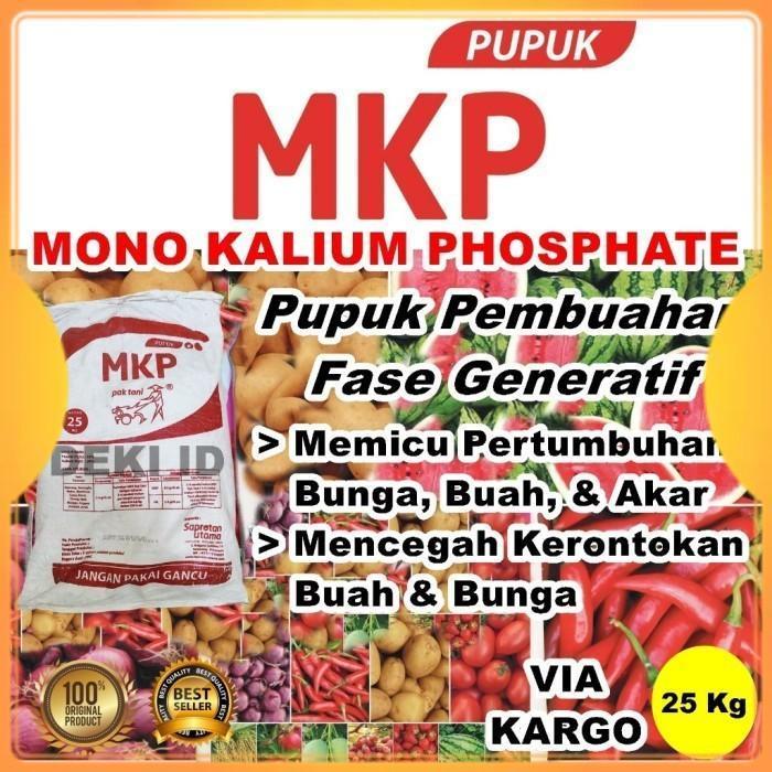 MKP Pak Tani 25 Kg Via Kargo Pupuk Pembuahan & Pembungaan Fase Generatif Tanaman Kemasan Pabrik