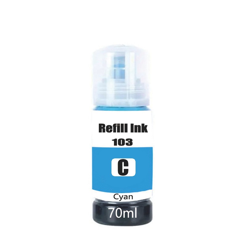T103 103 104 Refill Dye Ink For Epson Eco Tank L1110 L3100 L3110 L3111 L3116 L3150 L3151 L3156 L3160