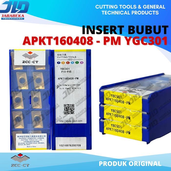 Insert Bubut APKT 160408-PM YBG202 ZCC.CT Insert APKT 160408-PM ZCC.CT