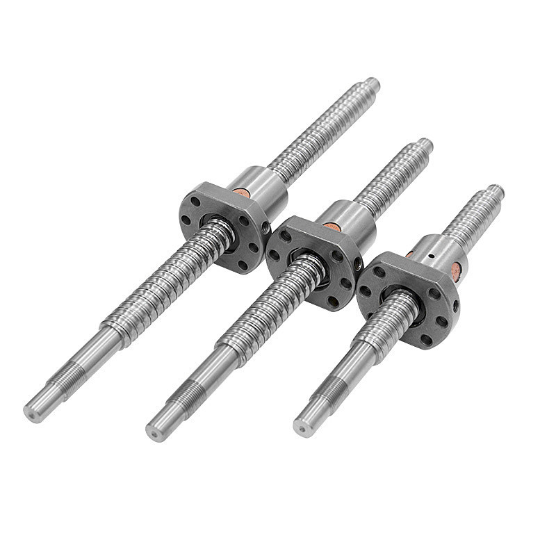 1PC 250 300 350 400 450 500 550 mm SFU 2005 2004 2010 20mm CNC lead ball screw with ball nut BK/BF15