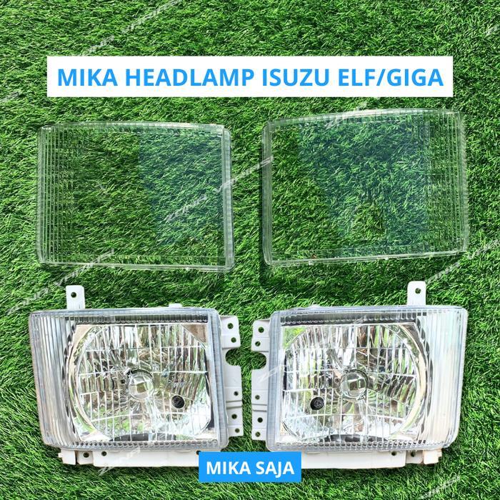 Mika Headlamp Isuzu Giga Elf Mika Lampu Depan Isuzu Giga Elf Nmr 71 Nmr 81