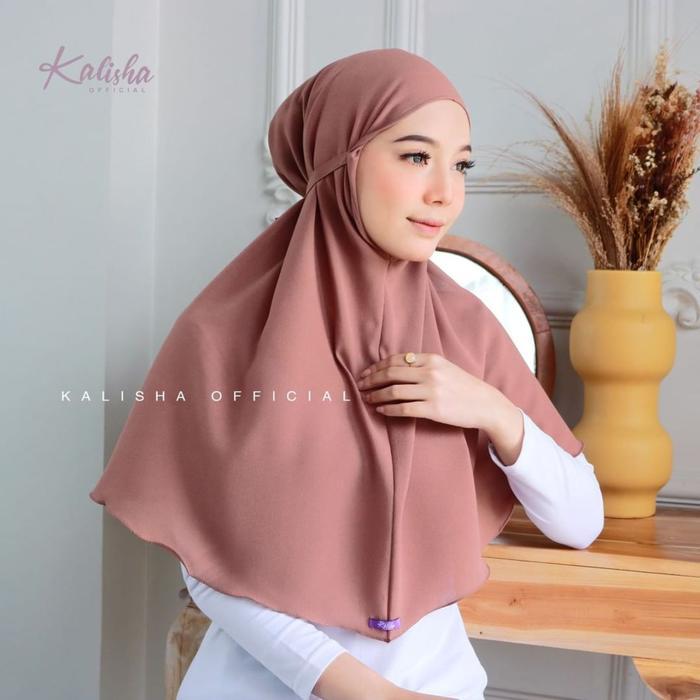 Jilbab Wanita Hijab Kerudung Muslim Bergo Maryam Series Dewasa Standar Panjang Kalishaofficial full